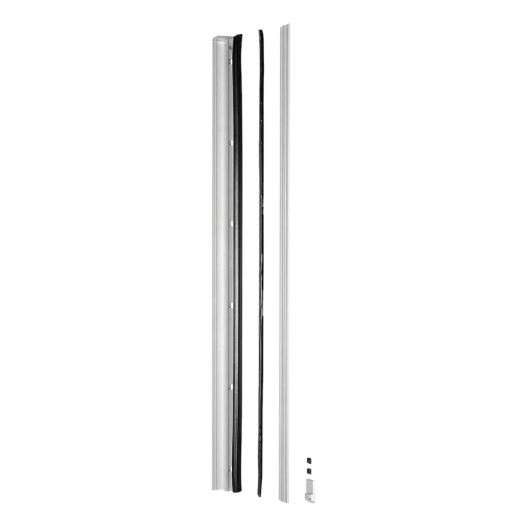 Kozza KB5000 – kompletný francúzsky balkón hliníkový H1100 mm, sklo 16–17,52 mm, matná anodizácia 000-851 (4)
