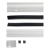 Kozza KB5000 – kompletný francúzsky balkón hliníkový H1100 mm, sklo 16–17,52 mm, matná anodizácia 000-851 (6)