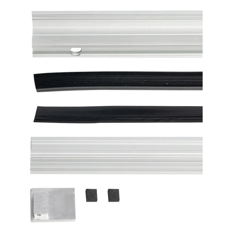 Kozza KB5000 – kompletný francúzsky balkón hliníkový H1100 mm, sklo 16–17,52 mm, matná anodizácia 000-851 (6)