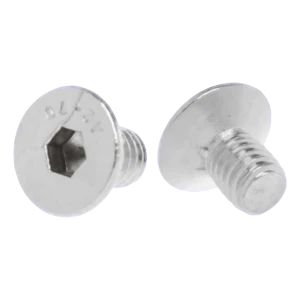 Skrutka so zápustnou hlavou M6x10 DIN 7991 – nerezová oceľ A2 (AISI 304), šesťhranné hniezdo