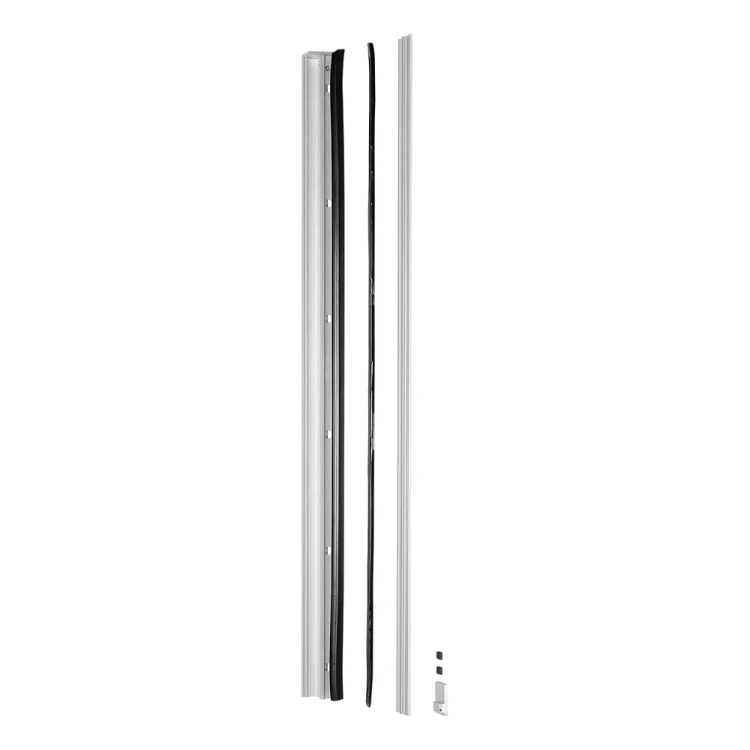 Kozza KB5000 – kompletný francúzsky balkón z hliníka H1100 mm, plochý systém, matná anodizácia 000-850 (3)