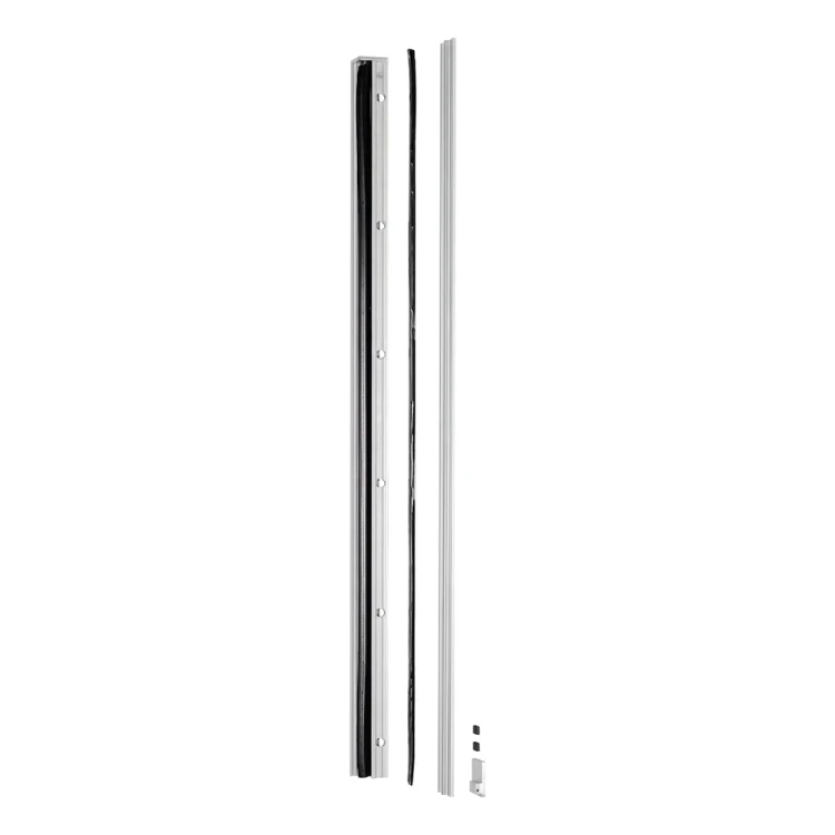 Kozza KB5000 – kompletný francúzsky balkón z hliníka H1100 mm, plochý systém, matná anodizácia 000-850 (4)