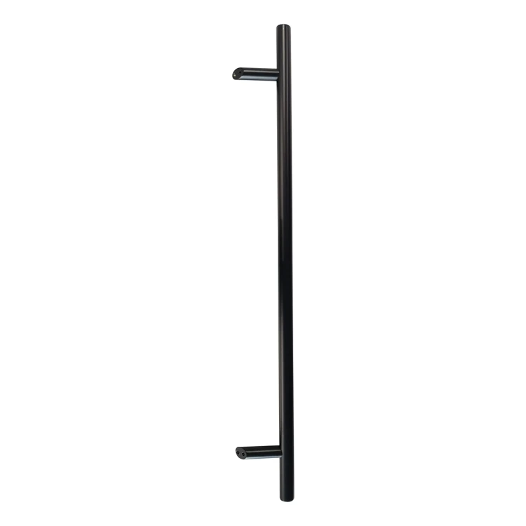 PSG dvere madlo jednostranné okrúhle čierne 32×1200 mm AISI 304 – upevnenie 45° 000-721 (1)