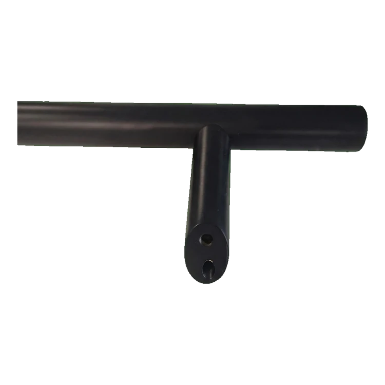 PSG dvere madlo jednostranné okrúhle čierne 32×1200 mm AISI 304 – upevnenie 45° 000-721 (3)
