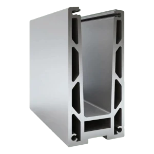 Kozza KF 1000 – hliníkový profil U pre celosklenné zábradlia 5000 mm s odvodňovaním