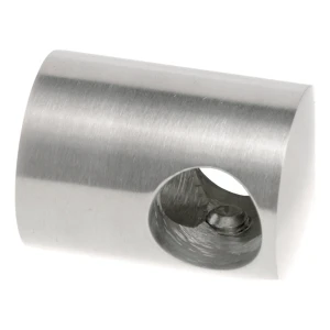 PSG priechodný balustradový držiak pre tyč fi 10 mm – AISI 304 satén, montáž k ploche