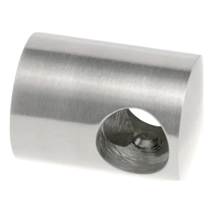 PSG záchytka priechodová zábradlová fi 14 mm na plochu – nerezová oceľ AISI 304 satén