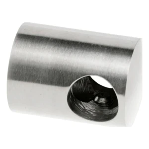 PSG priechodný držiak pre tyč fi 12 mm AISI 304 – upevnenie k rovine, lesk