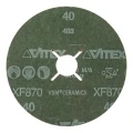 PFERD – keramický fibrový kotúč XF870 125 mm P40 (balenie 5 ks) 000-930 (3)