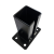 Základňa pre oplotový stĺpik 80x80 mm 8 mm čierna 000-786 (4)