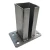 Základňa pre oplotový stĺpik 80x80 mm 8 mm pozinkovaná 000-785 (2)