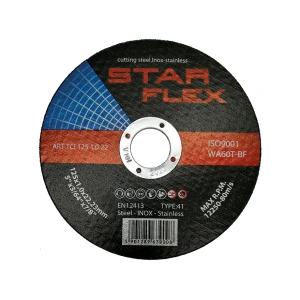 Star Flex – rezný kotúč pre oceľ a INOX 125×1,0 mm WA60T-BF typ 41