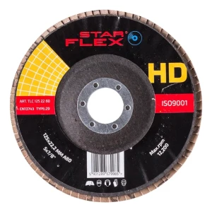 Star Flex HD – ceramický lamelový kotúč 125 mm T29 zrnitosť 80