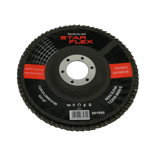 Starflex lamelový kotúč T29 125 mm na oceľ – zrnitosť 100 000-969 (1)