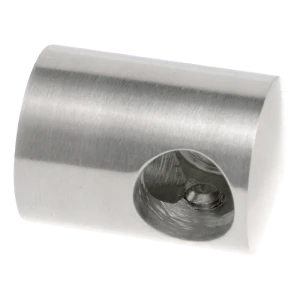 PSG koncový držiak ľavý zábradlový na tyč fi 12 mm – nerezová oceľ AISI 304 lesk