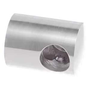 PSG koncový úchyt ľavý zábradlový na tyč fi 12 mm – nerezová oceľ AISI 304 satén