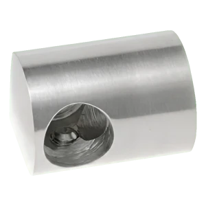 PSG koncový úchyt pravý zábradlový pre tyč fi 12 mm – montáž do roviny, AISI 304 satén