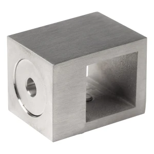 PSG – priechodná balustrádová úchytka na tyč 20×20 mm AISI 304 satén