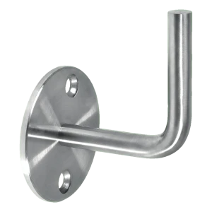 Nástenný držiak zábradlia na zváranie fi 70/12 mm – nerezová oceľ AISI 304 satina