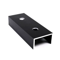 Profilový konektor 12cm Eloxovaný