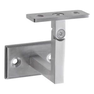 PSG kĺbový nástenný držiak zábradlia 70×40 mm – nerezová oceľ AISI 304 satén, plochý systém