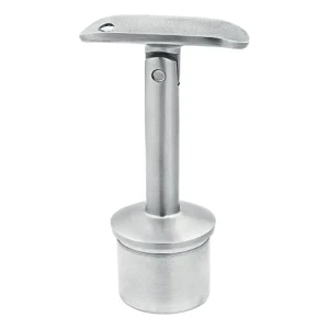 Podpora zábradlia kĺbová lepená 42,4 mm – nerezová oceľ AISI 304 lesk