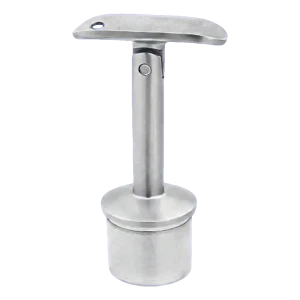 PSG podpora zábradlia kĺbová lepená AISI 316 – systém 42,4 mm, satén