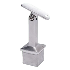 PSG podpora zábradlia kĺbová lepená 42,4 mm na stĺpik 40x40 mm AISI 304 satén