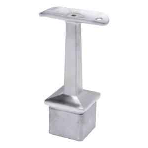 Postal – podpora zábradlia Ø42,4 mm na stĺpik 40x40x2 mm, nehrdzavejúca oceľ AISI 304 satén