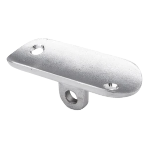 Montážna platnička zábradlia kĺbová plochá 64x24 mm – nerezová oceľ AISI 304 satén