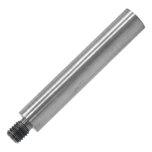 Tyč podpory zábradlia fi 12×75 mm AISI 304 – závit M8/M6, satina