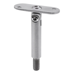 Kĺbová tyč podpory madla fi 14×75 mm s plochou doštičkou – AISI 304 satín, závit M8