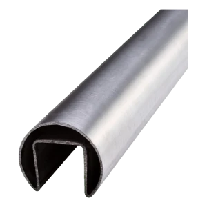 PSG Pochwyt nakládaný na sklo fi 42,4 mm satén – rúra AISI 304, dĺžka 5000 mm