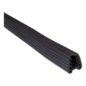 Gumové tesnenie pre nasadzovaný úchyt na sklo 11,5–13,5 mm, 24x24 mm / 5 m