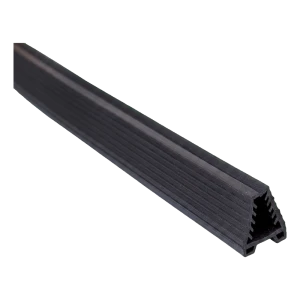 Tesnenie madla zábradlia na sklo 16–17,5 mm, profil 24x24 mm, dĺžka 5 m