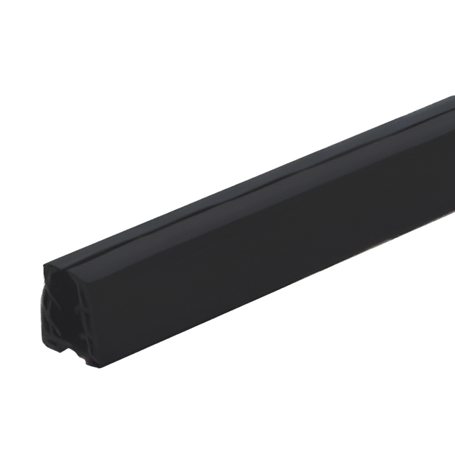 PSG Tesnenie pre nakladané uchytenie na sklo 20–21,5 mm – profil 24×24 mm, L=2500 mm 001-077 (1)