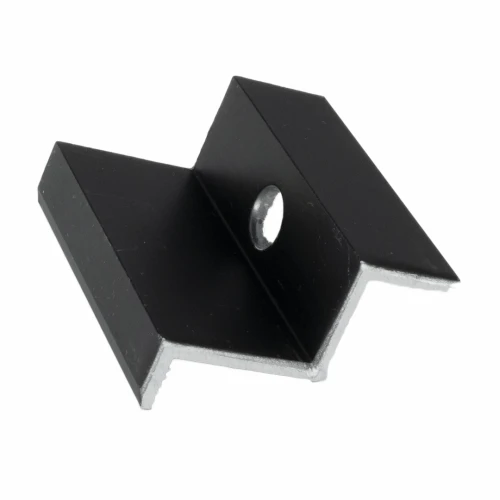 Koncová Svorka H35 Hliník 6060 Otvor M8 Eloxovaný PV-03-06