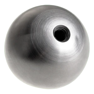 Guľa zábradlová zaskrutkovateľná plná fi 20 mm, závit M6, nehrdzavejúca oceľ satén