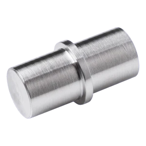 Priamy zábradlový spojovač pre rúru fi 12 mm – nerezová oceľ AISI 304 satén