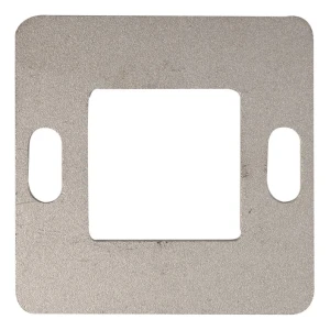 Montážna doska pre zábradlie 80×80 mm AISI304 systém 40×40 surový povrch