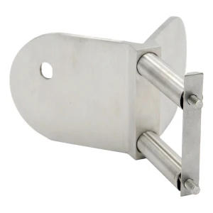 PINOX rohové vonkajšie upevnenie stĺpa zábradlia 42,4 mm – AISI 304 satín