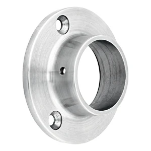 Montážna príruba pre zábradlie na rúru 42,4 mm – nehrdzavejúca oceľ AISI 304 satén