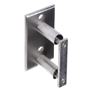 PSG bočné upevnenie zábradlového stĺpika fi 42,4 mm – nerezová oceľ AISI 304 satén