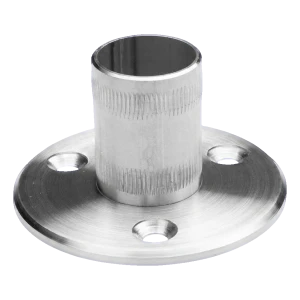 PINOX – základňa stĺpa zábradlia fi42,4 mm na zatlčenie, nerezová oceľ satén