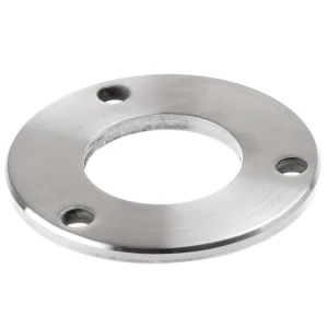 Základňa stĺpa zábradlia na zváranie fi 85 mm – nerezová oceľ AISI 304 satén, systém 42,4