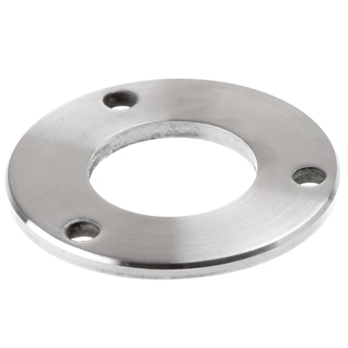 Základňa stĺpa zábradlia na zváranie fi 85 mm – nerezová oceľ AISI 304 satén, systém 42,4 001-188 (1)