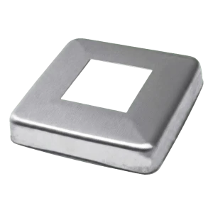 Rozeta maskovacia na profil 40x40 mm – nerezová oceľ AISI 304 satén