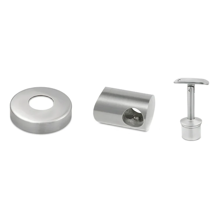 PSG Balustradový stĺpik stredný priechodný fi 42,4 mm AISI 304 – 4 držiaky, satén 001-204 (3)