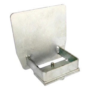 PSG ukončenie jazdnej koľaje pre posuvnú bránu – koľajnica 140×140 mm oceľové