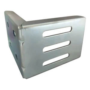 PSG držiak na uchytenie najazdu posuvnej brány oceľový 150×120 mm